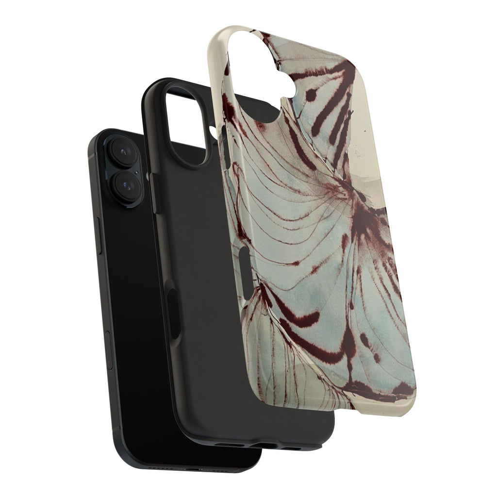 Maroon Silk iPhone Case