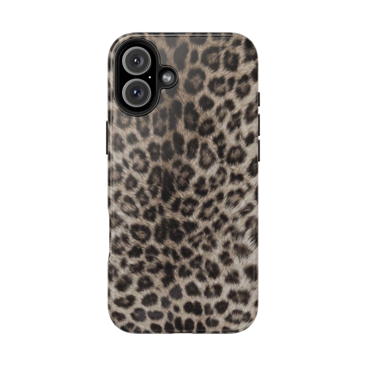 Suede Leopard iPhone Case