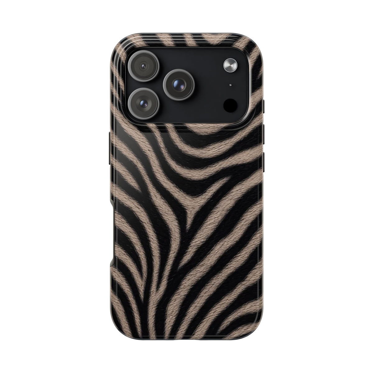 Tan Zebra iPhone Case