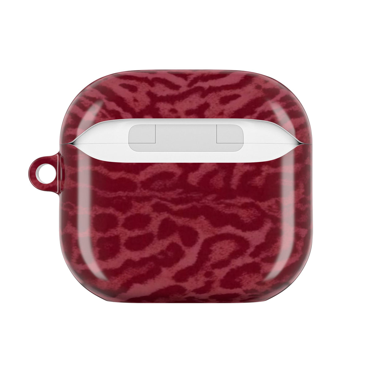 Burgundy Jaguar AirPod Case