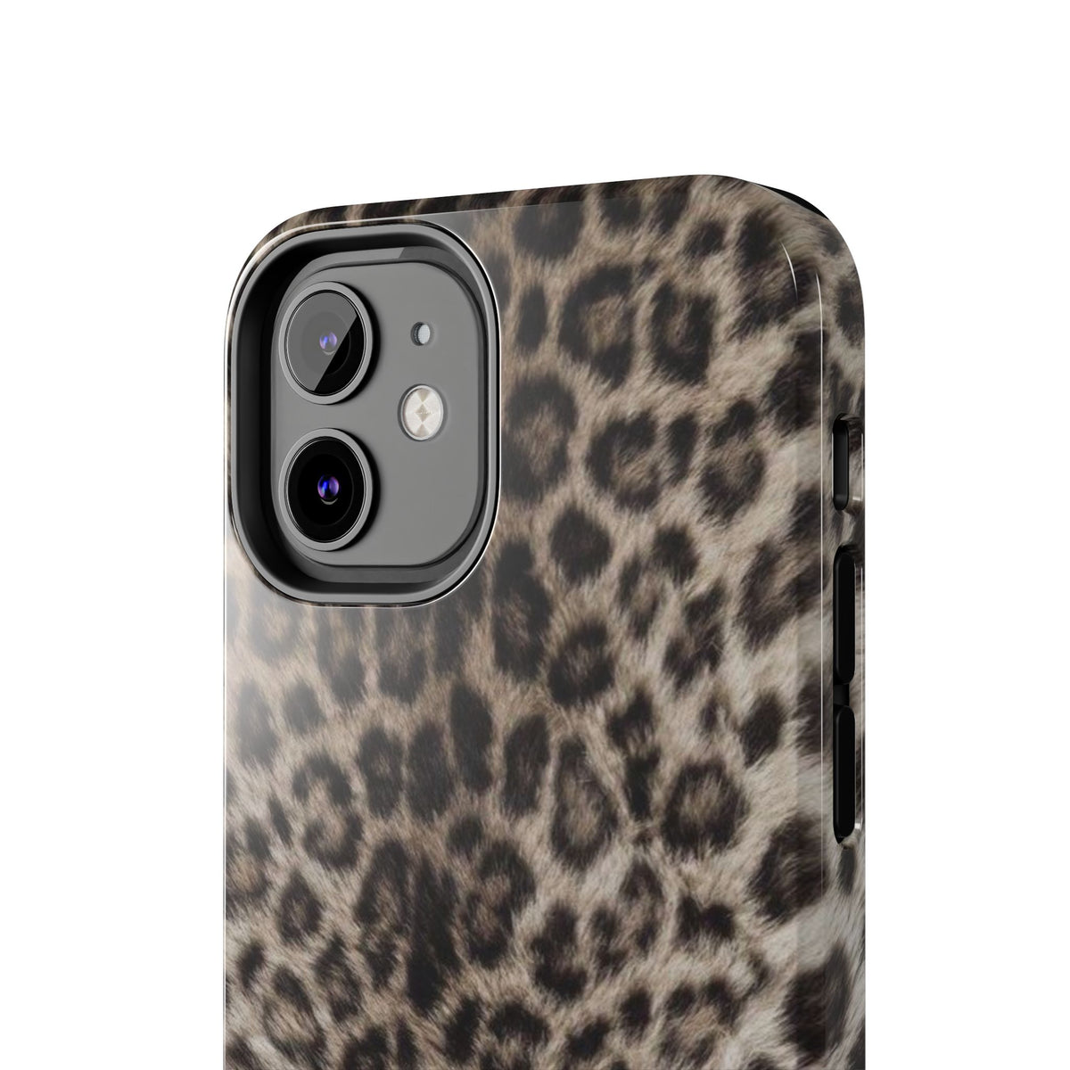 Suede Leopard iPhone Case