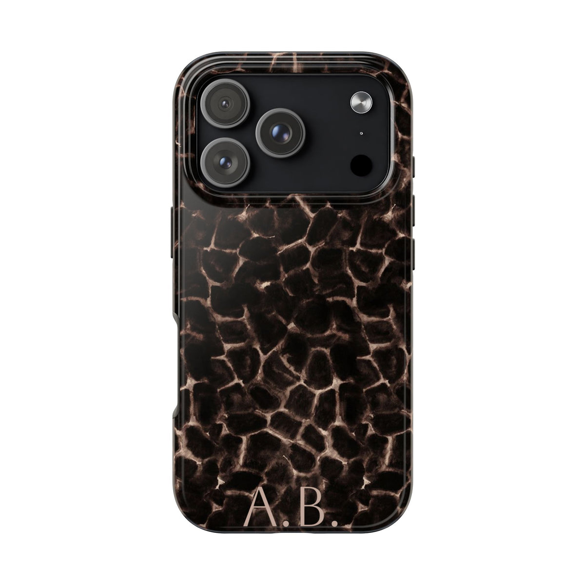 Giraffe Print iPhone Case- Customizable