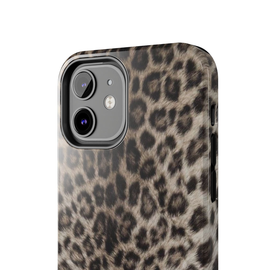 Suede Leopard iPhone Case