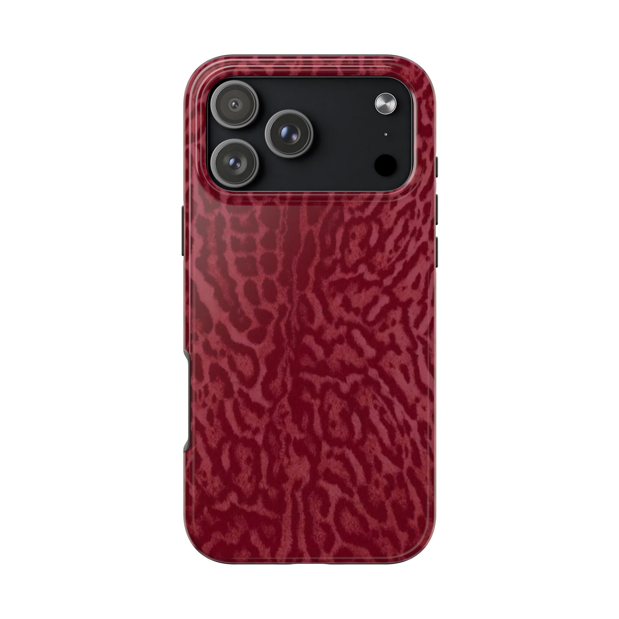 Burgundy Jaguar iPhone Case