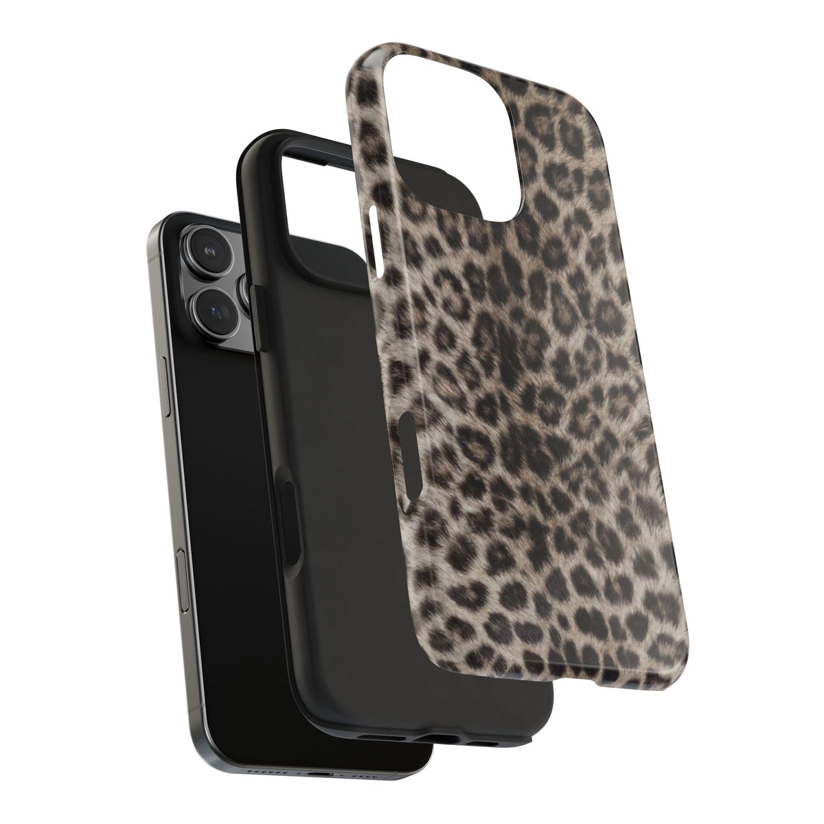 Suede Leopard iPhone Case
