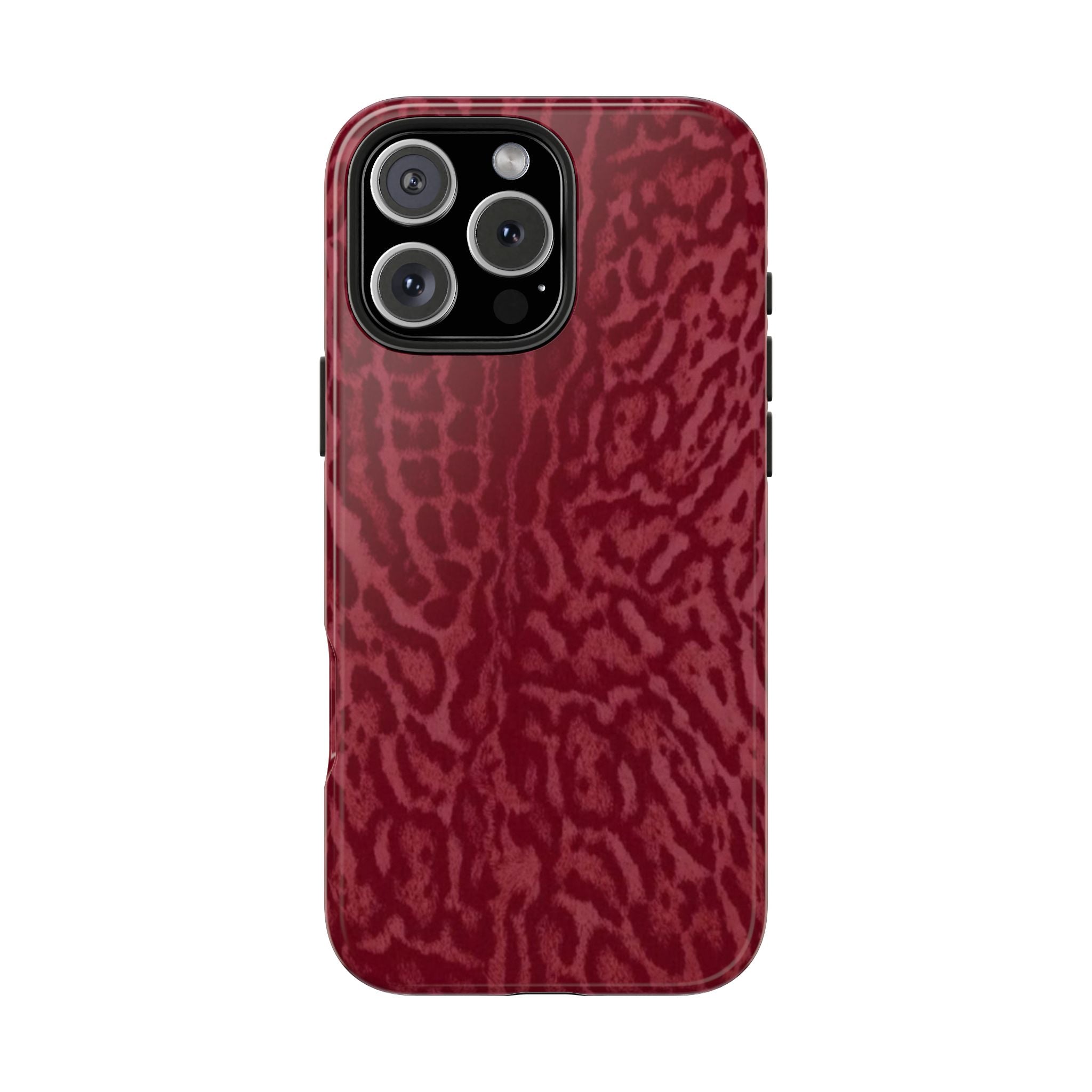 Burgundy Jaguar iPhone Case