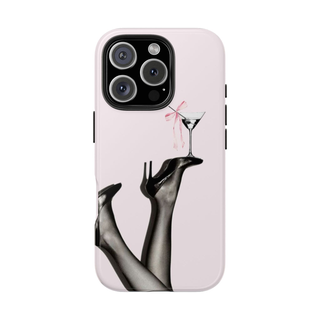 Pretty in Pink Martini iPhone Case
