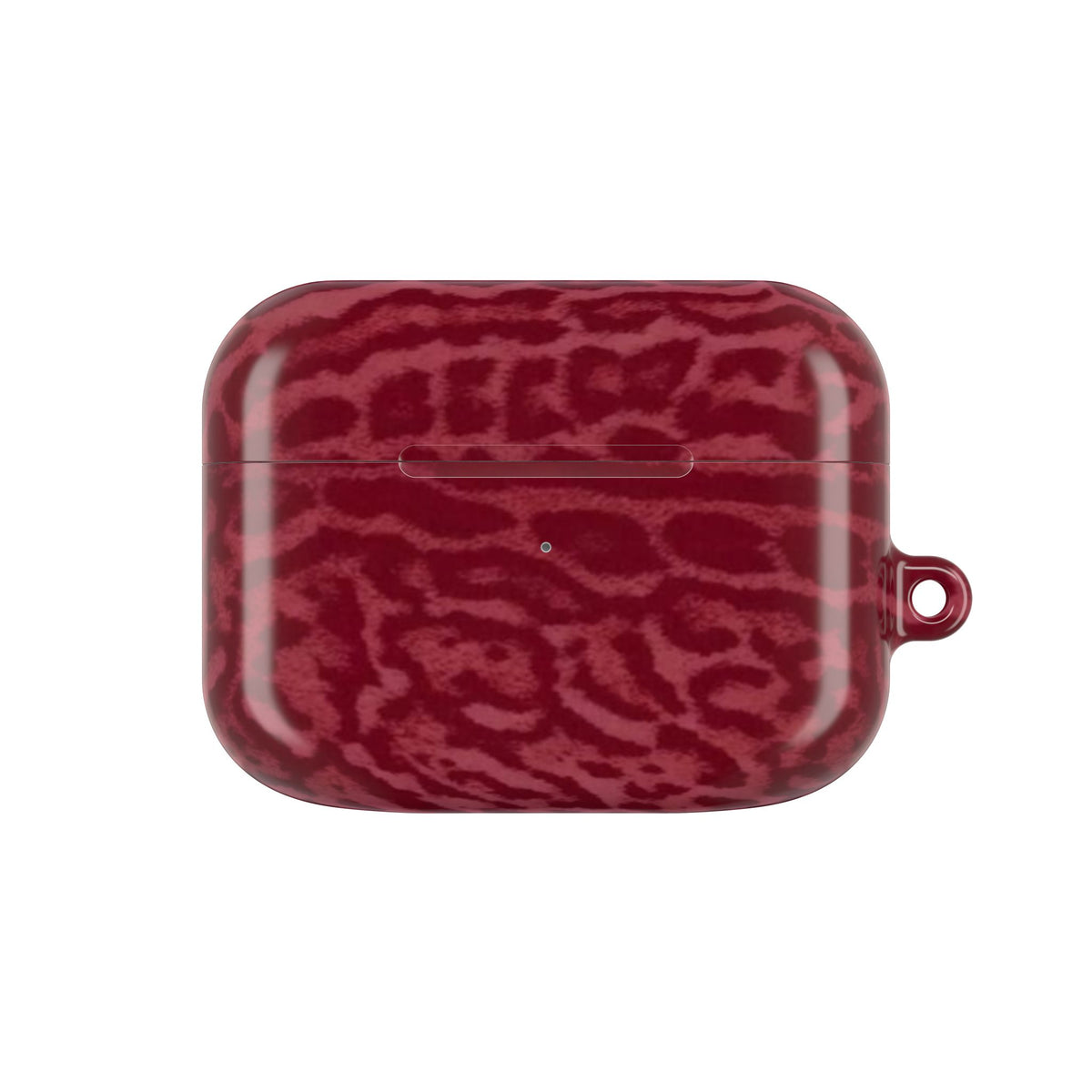 Burgundy Jaguar AirPod Case