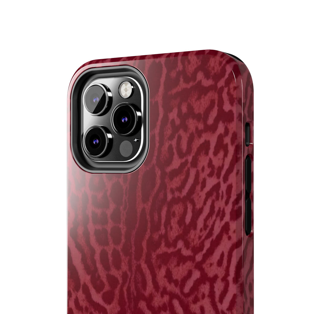 Burgundy Jaguar iPhone Case