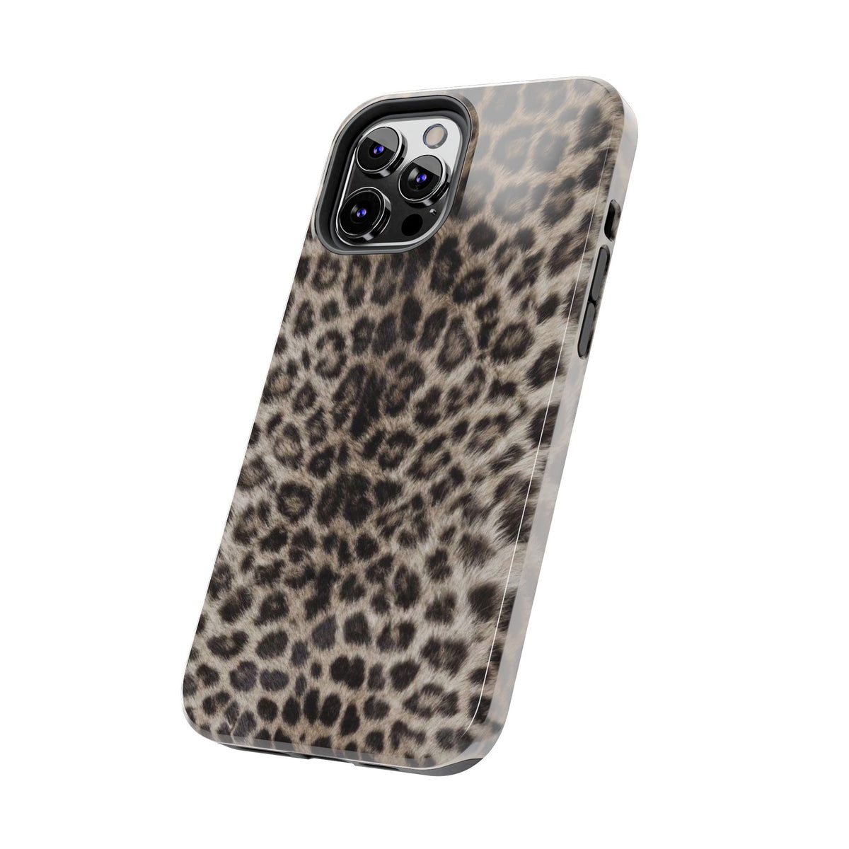 Suede Leopard iPhone Case