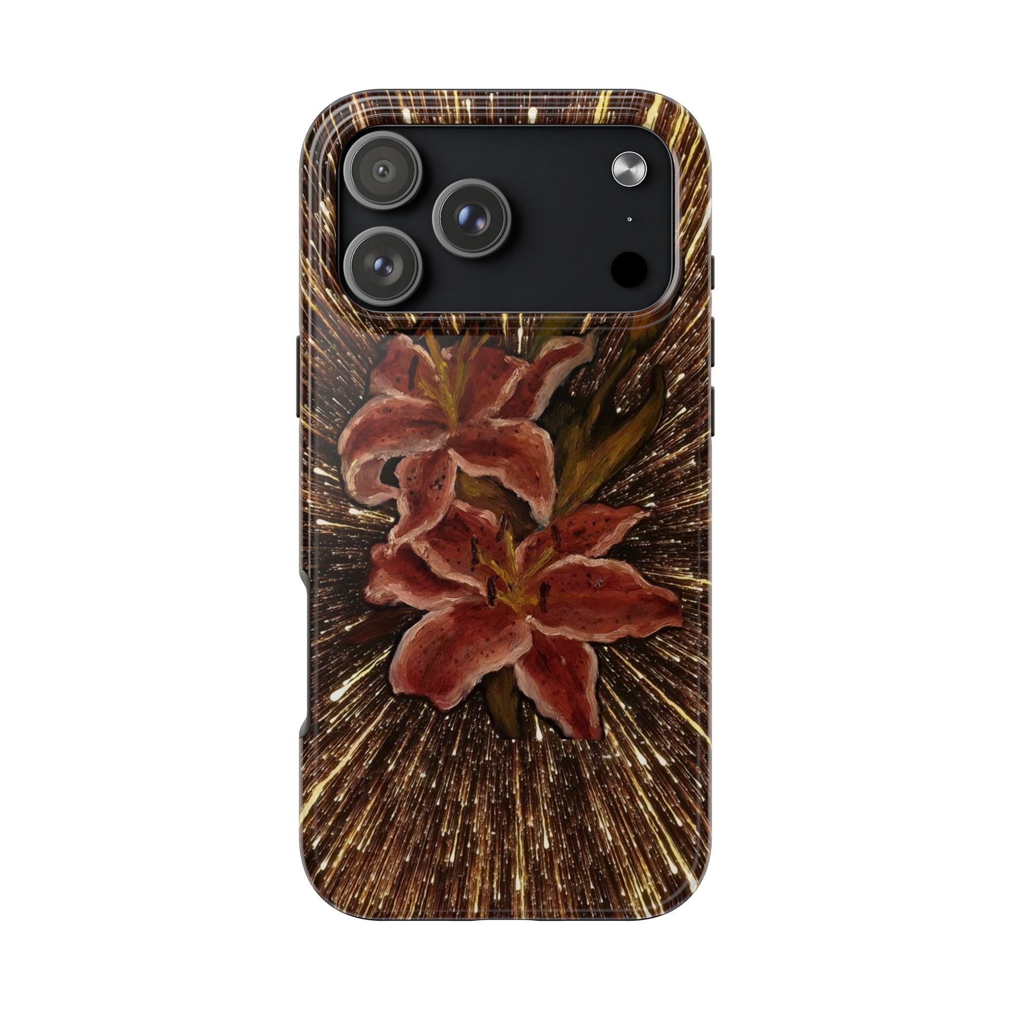 Sparkling Lily iPhone Case