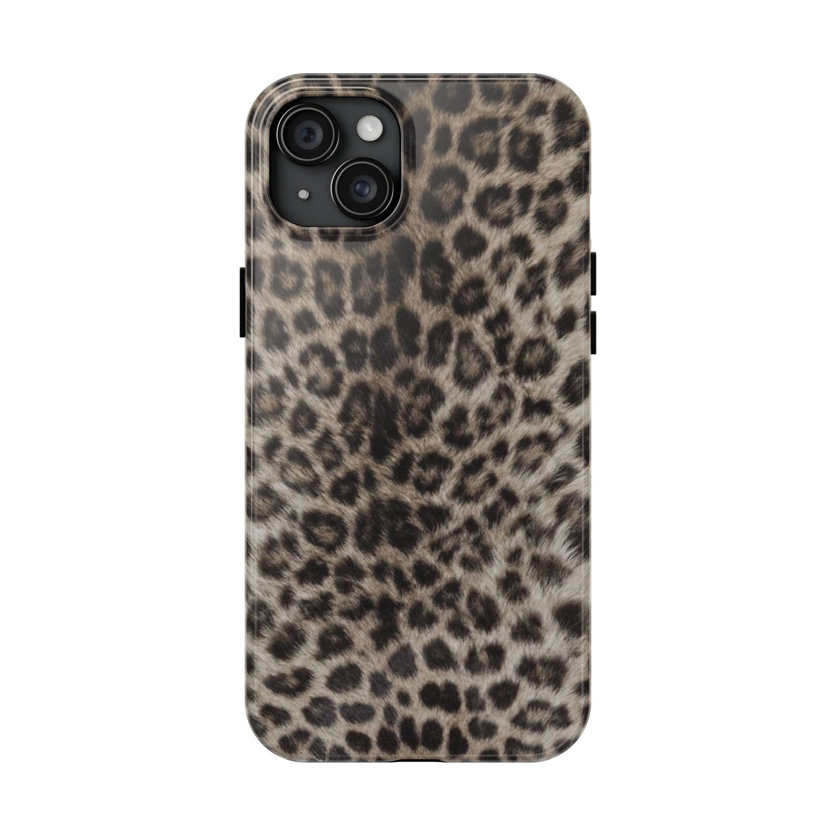 Suede Leopard iPhone Case