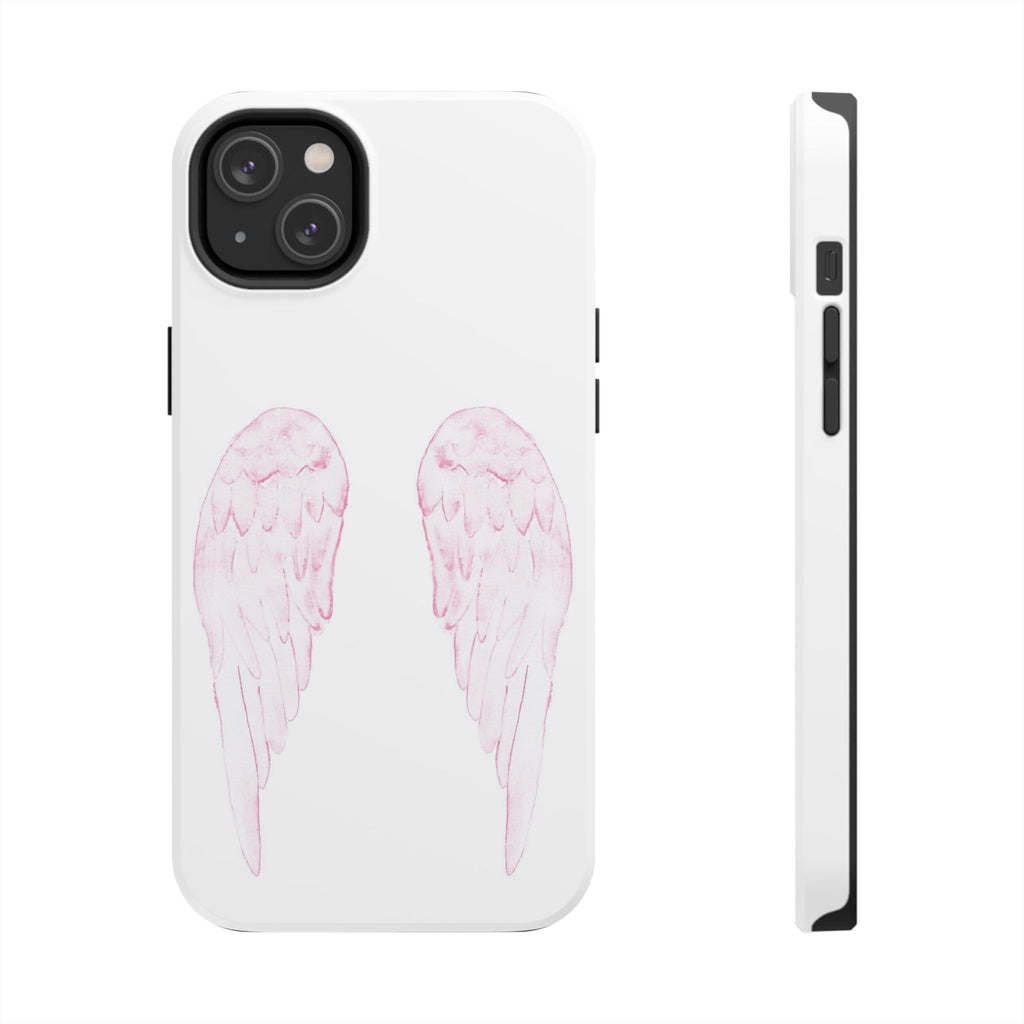 White Bombshell Wings iPhone Case