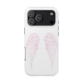 White Bombshell Wings iPhone Case