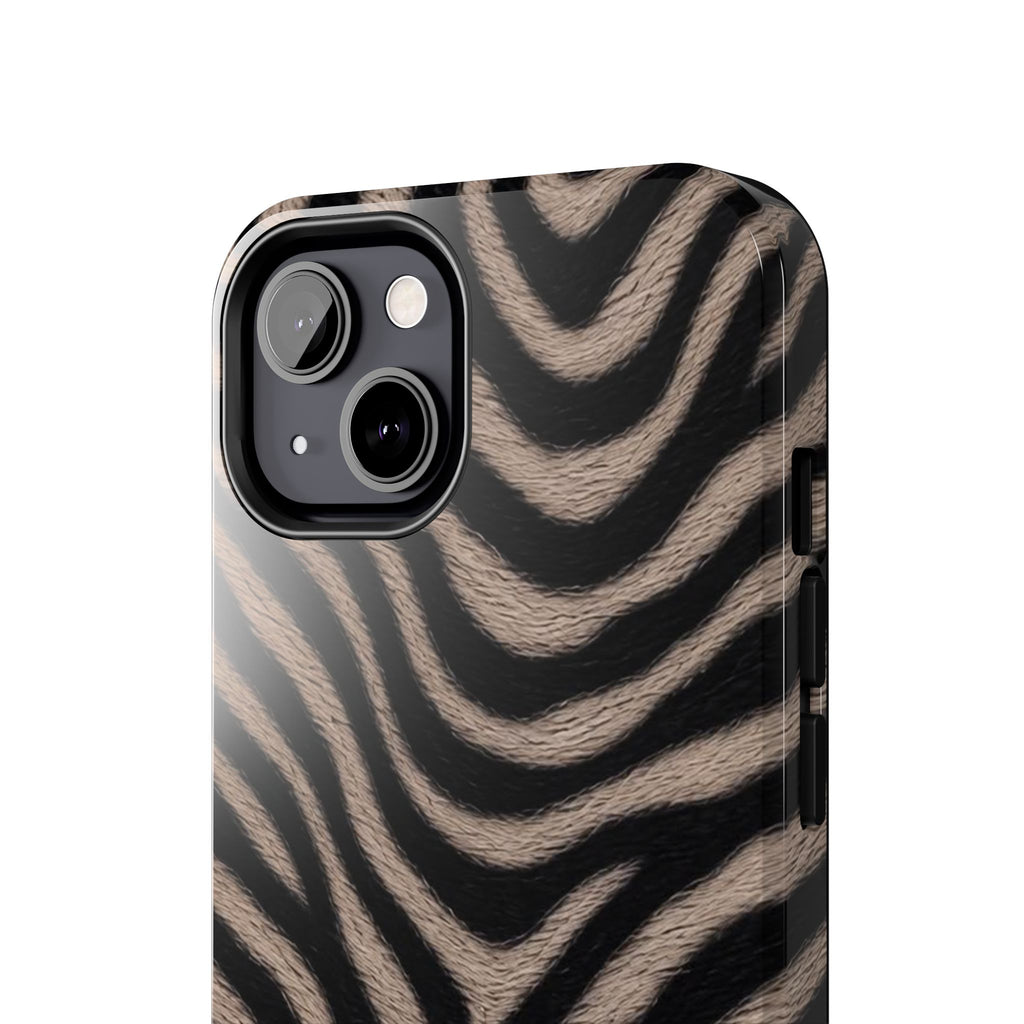 Tan Zebra iPhone Case