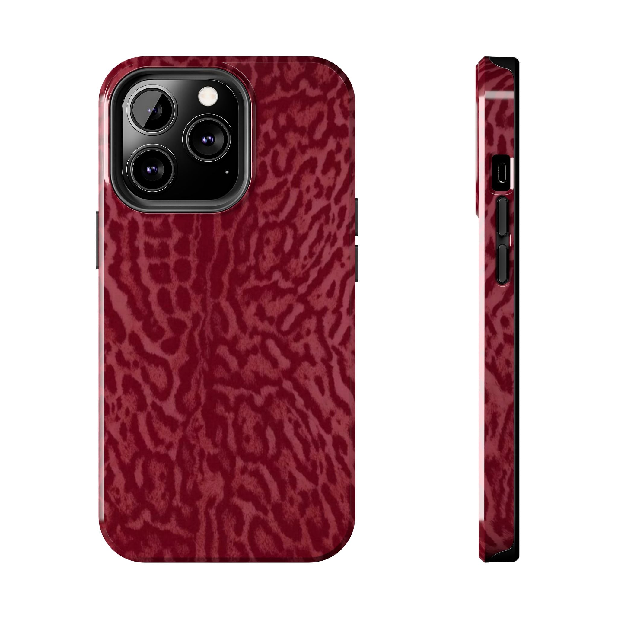 Burgundy Jaguar iPhone Case