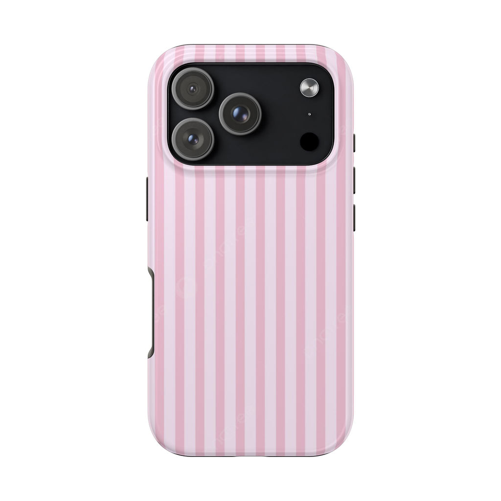 Pink Lined iPhone Case