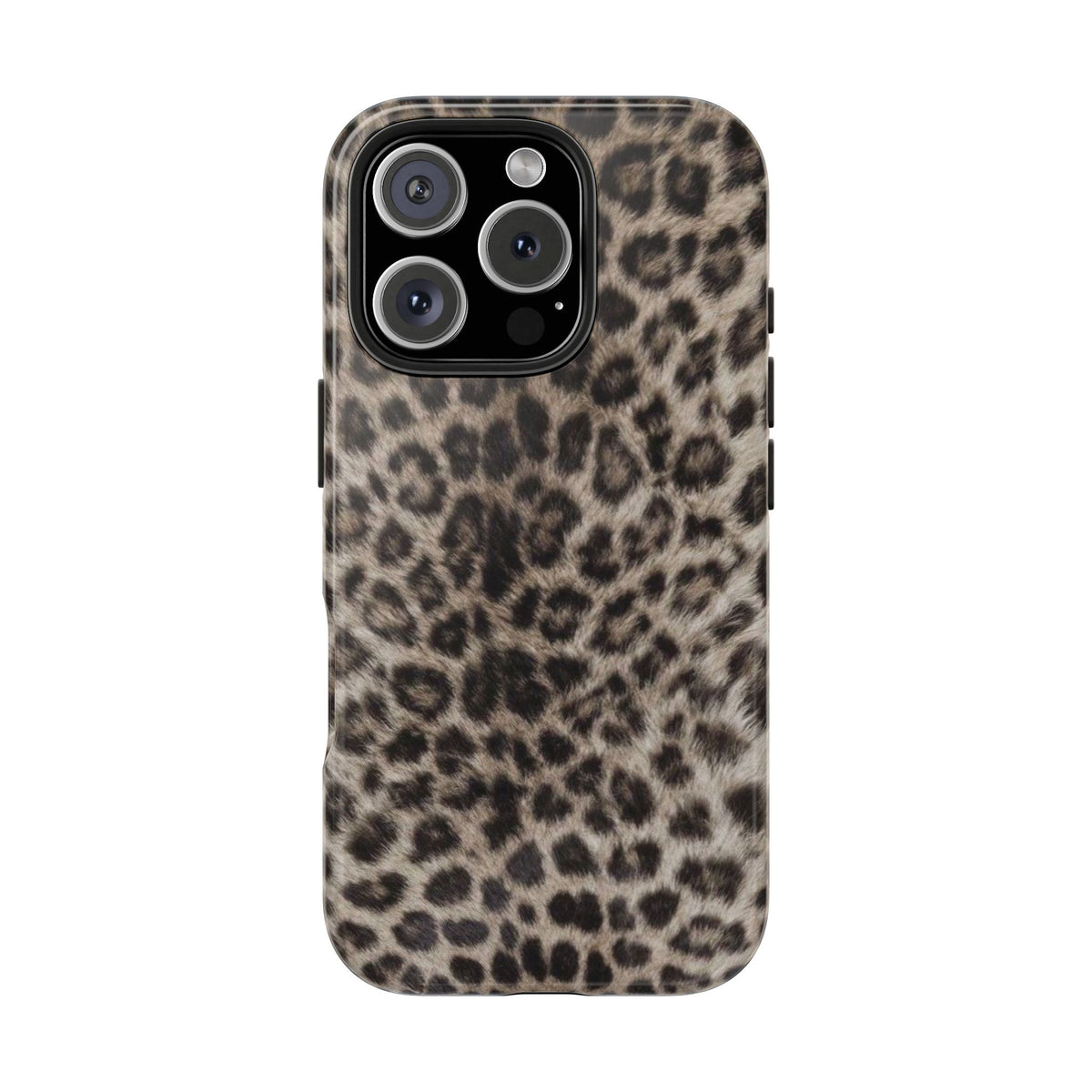 Suede Leopard iPhone Case