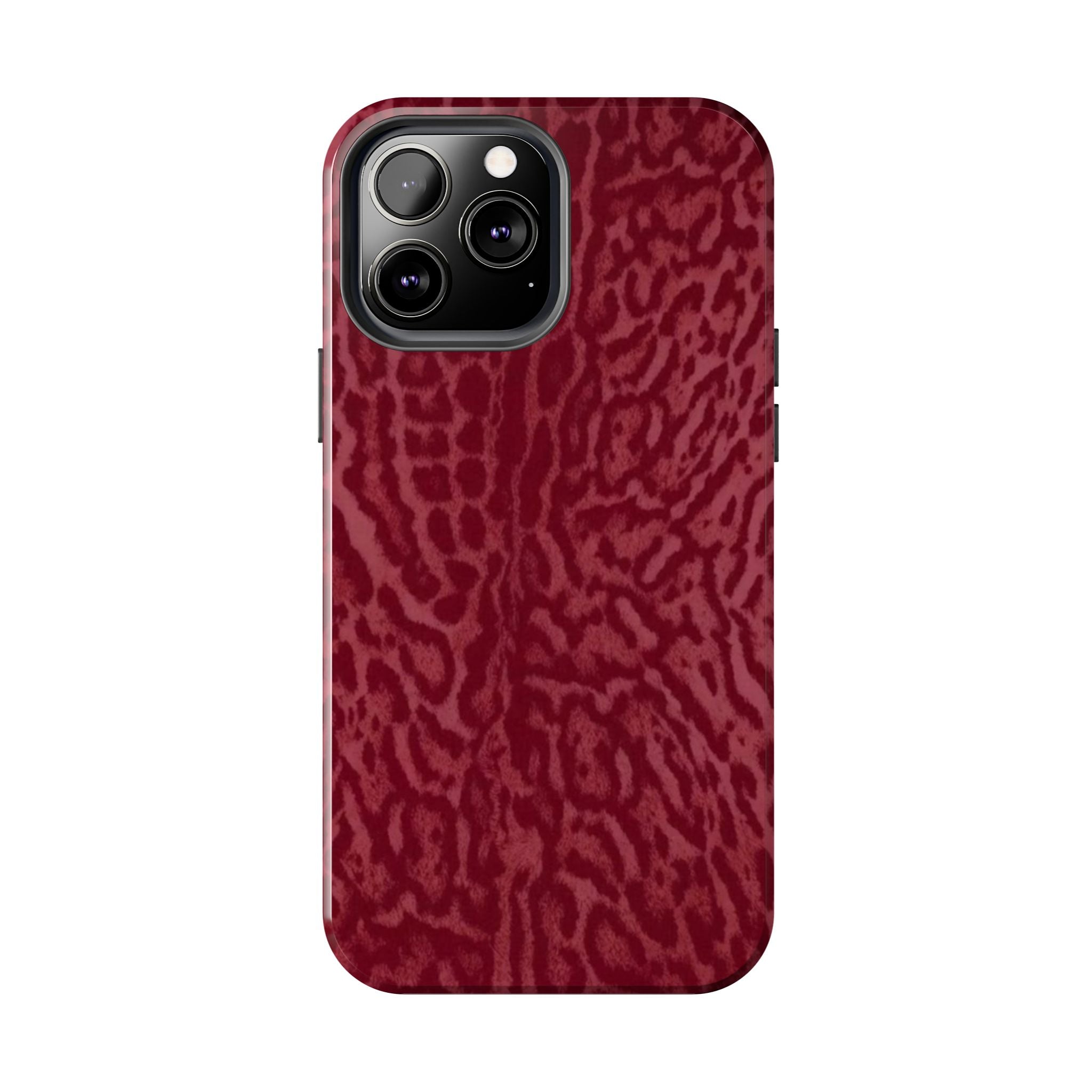 Burgundy Jaguar iPhone Case