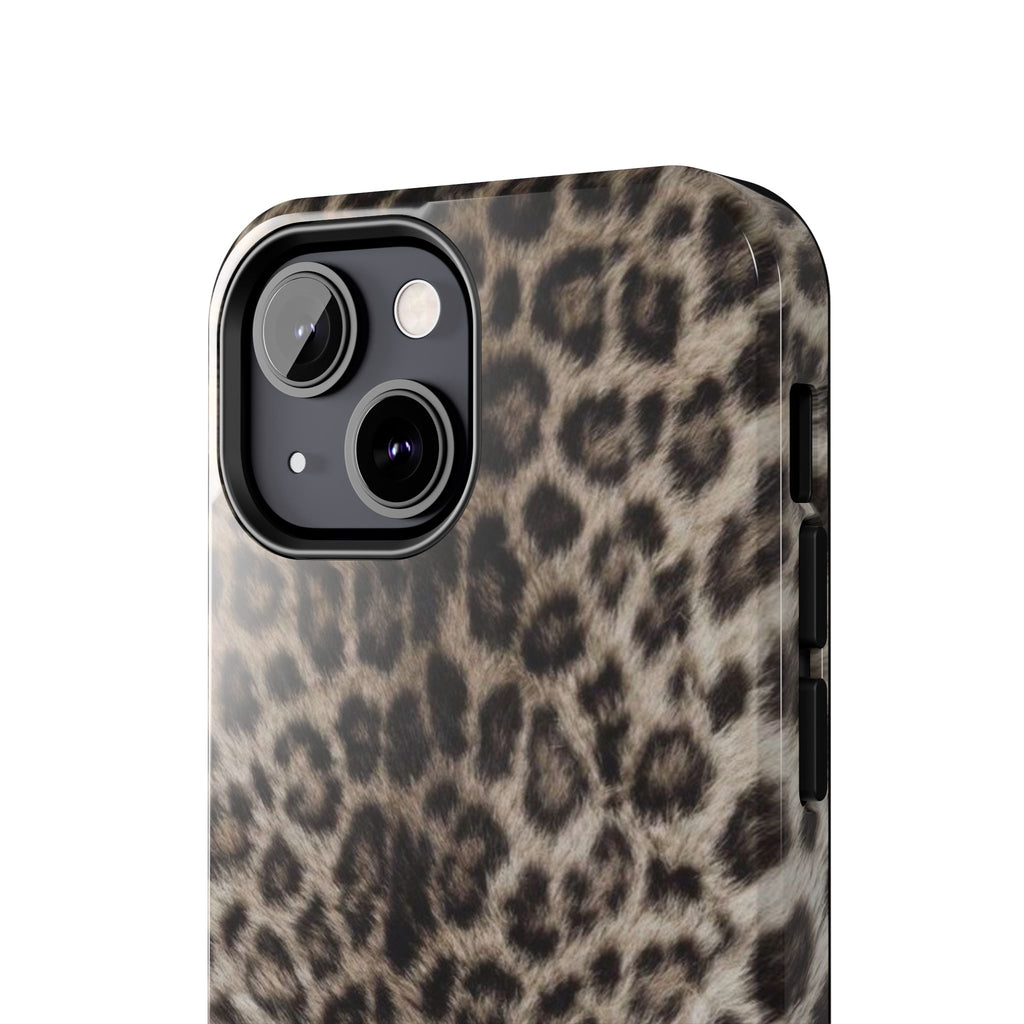 Suede Leopard iPhone Case