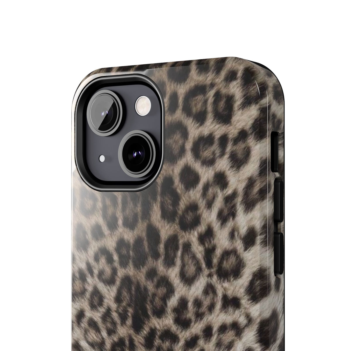 Suede Leopard iPhone Case