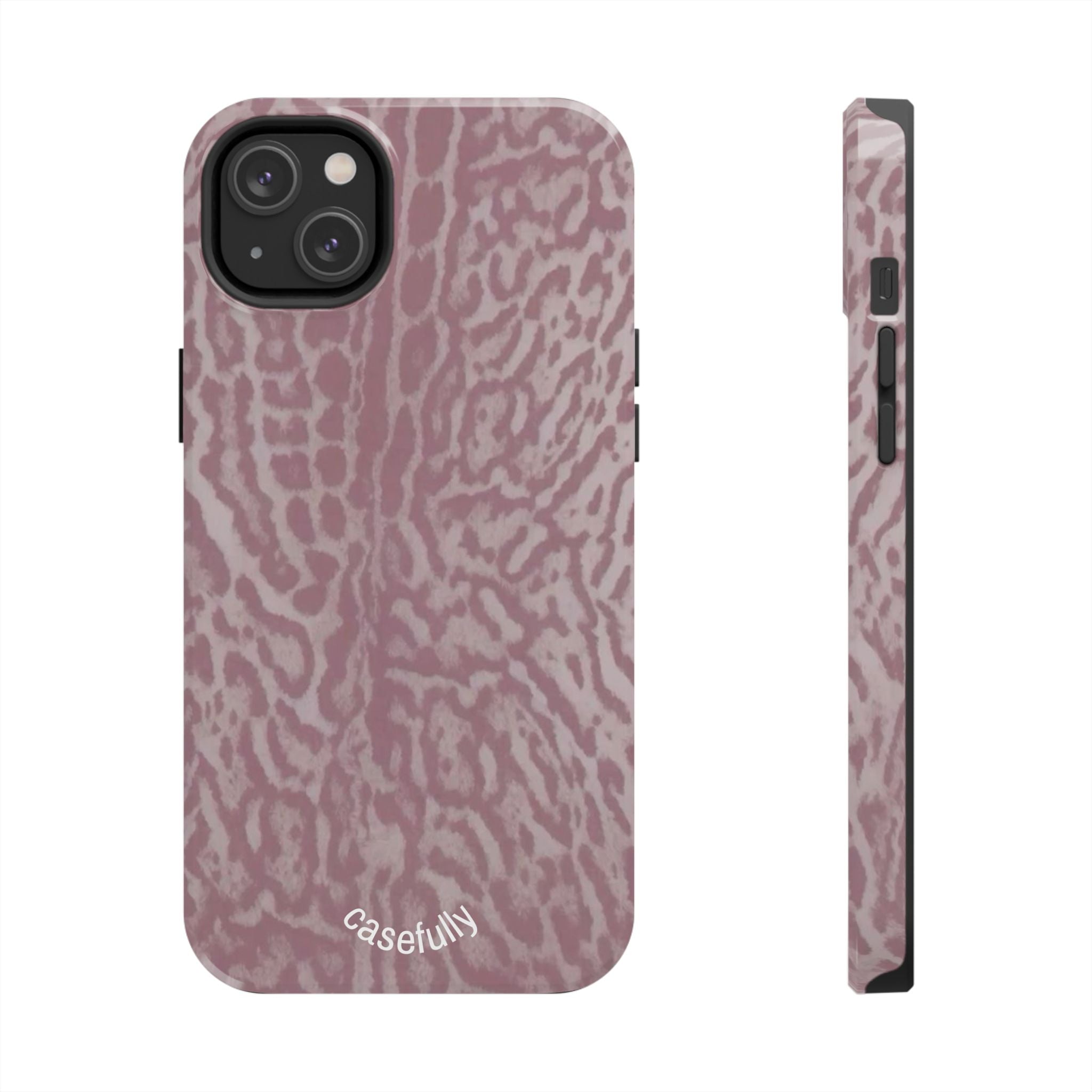 Pink Leopard Print iPhone Case