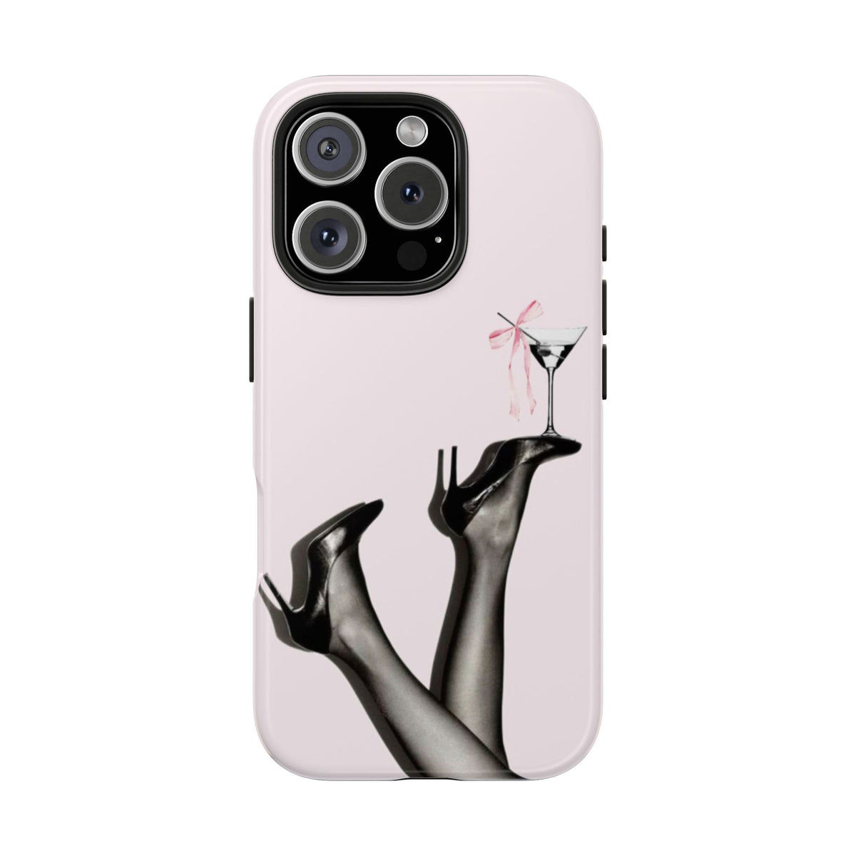 Pretty in Pink Martini iPhone Case