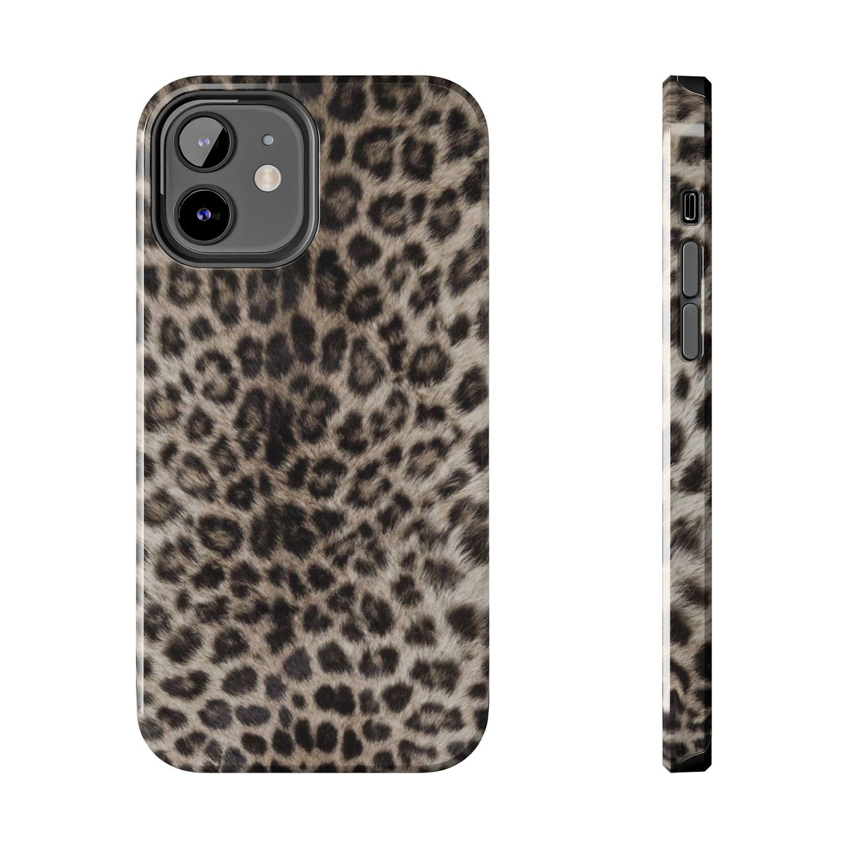 Suede Leopard iPhone Case