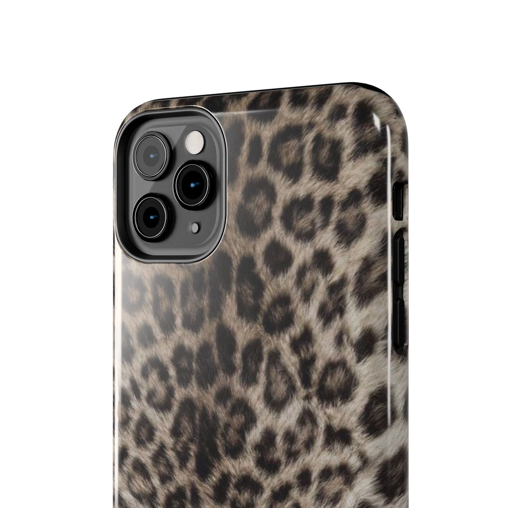 Suede Leopard iPhone Case