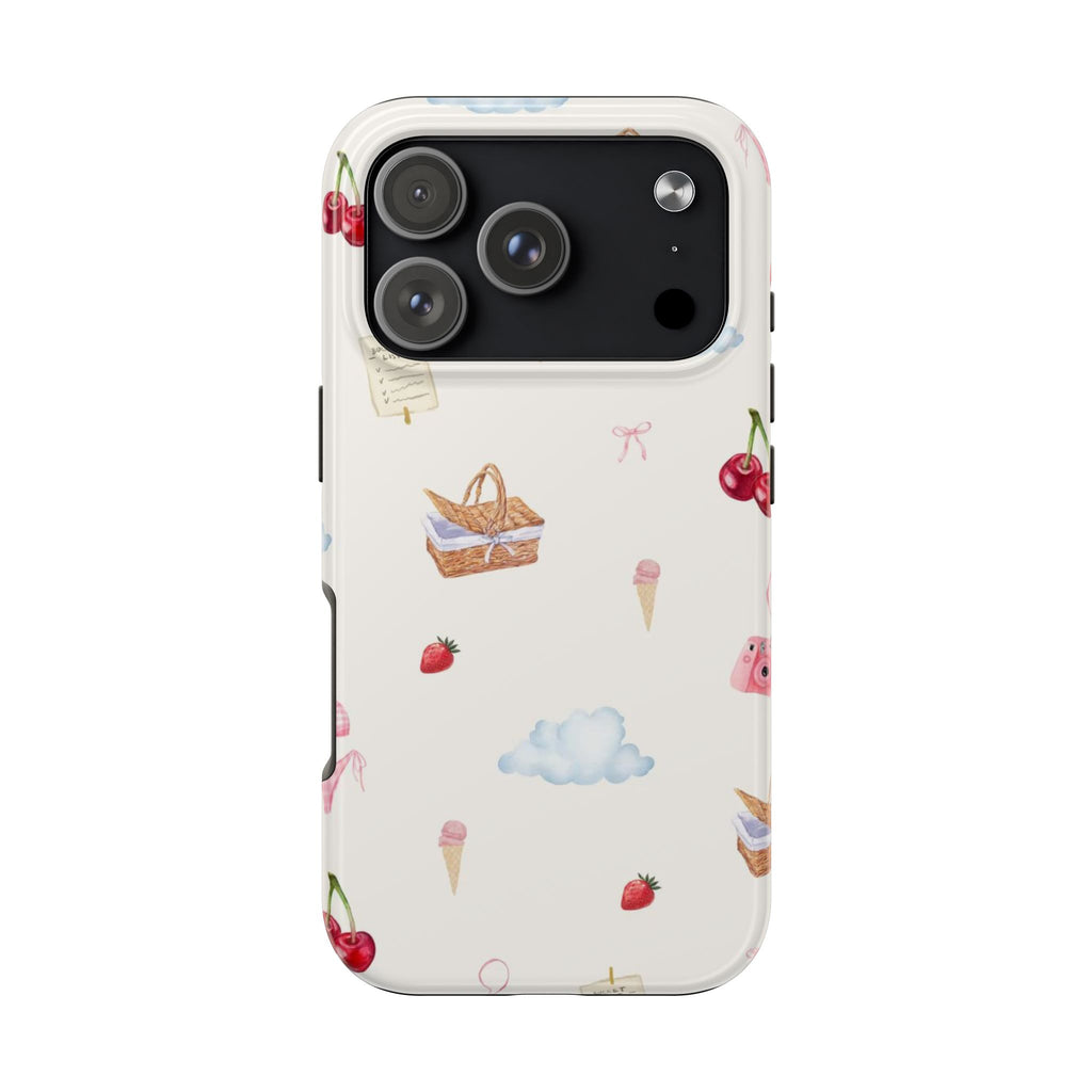 Picnic in the Summer iPhone Case