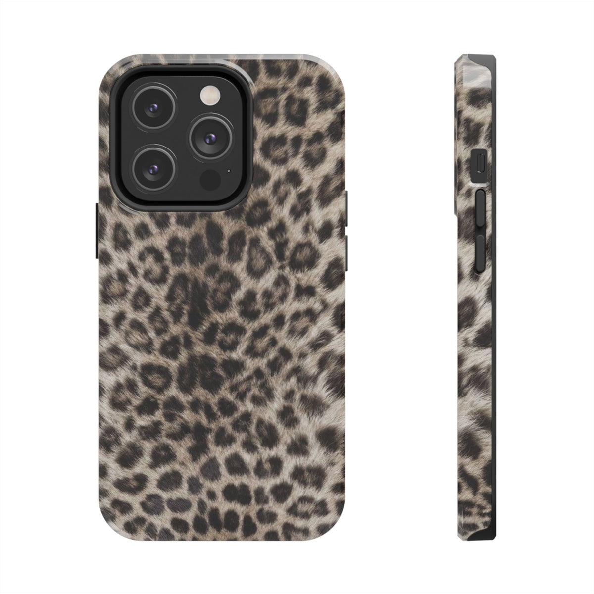 Suede Leopard iPhone Case