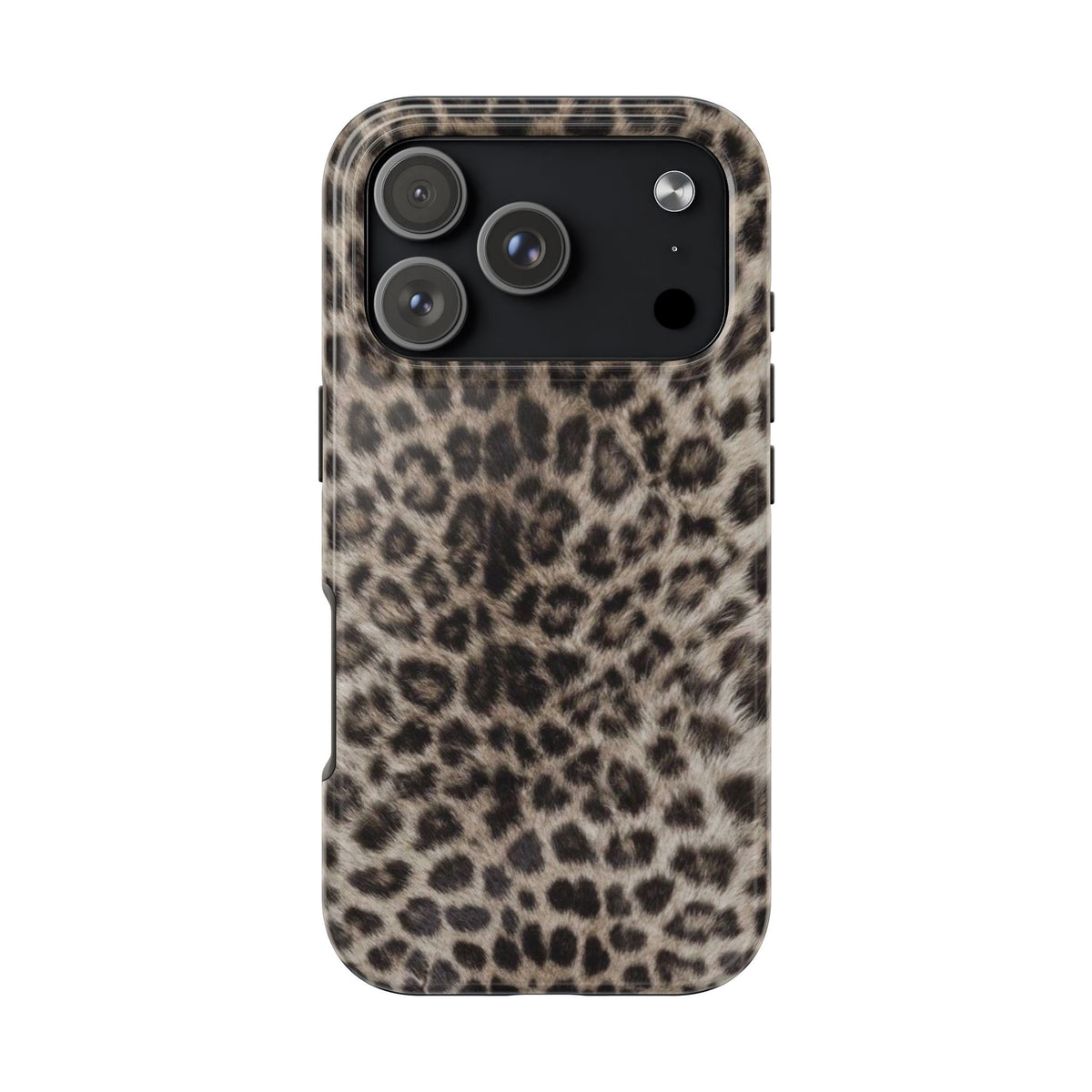 Suede Leopard iPhone Case