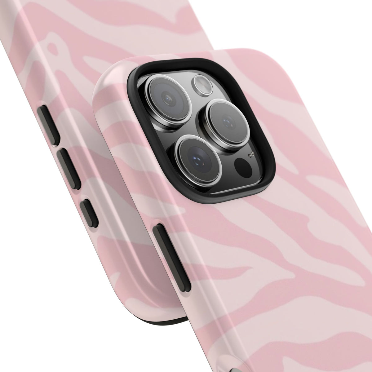 Light Pink Zebra iPhone Case
