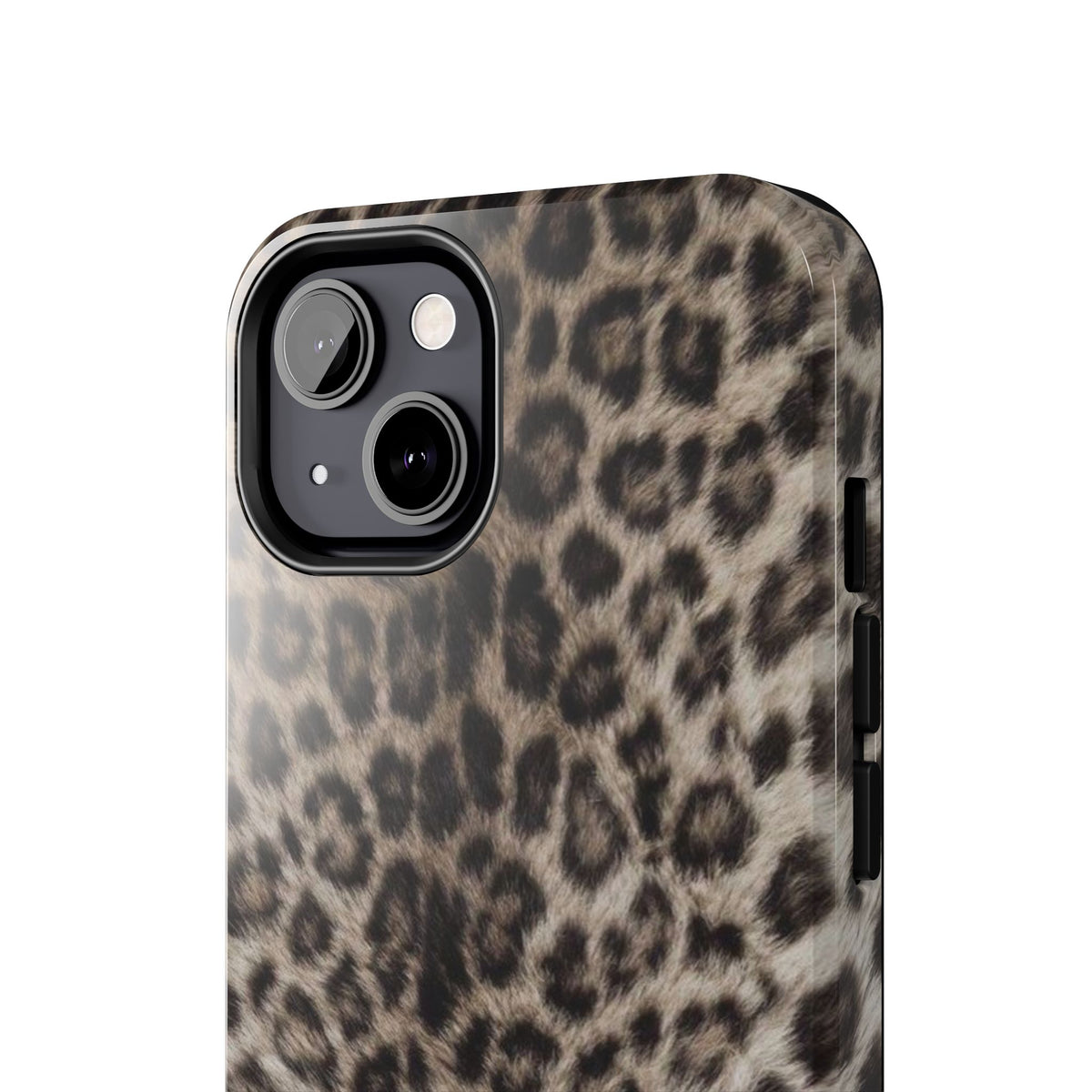 Suede Leopard iPhone Case