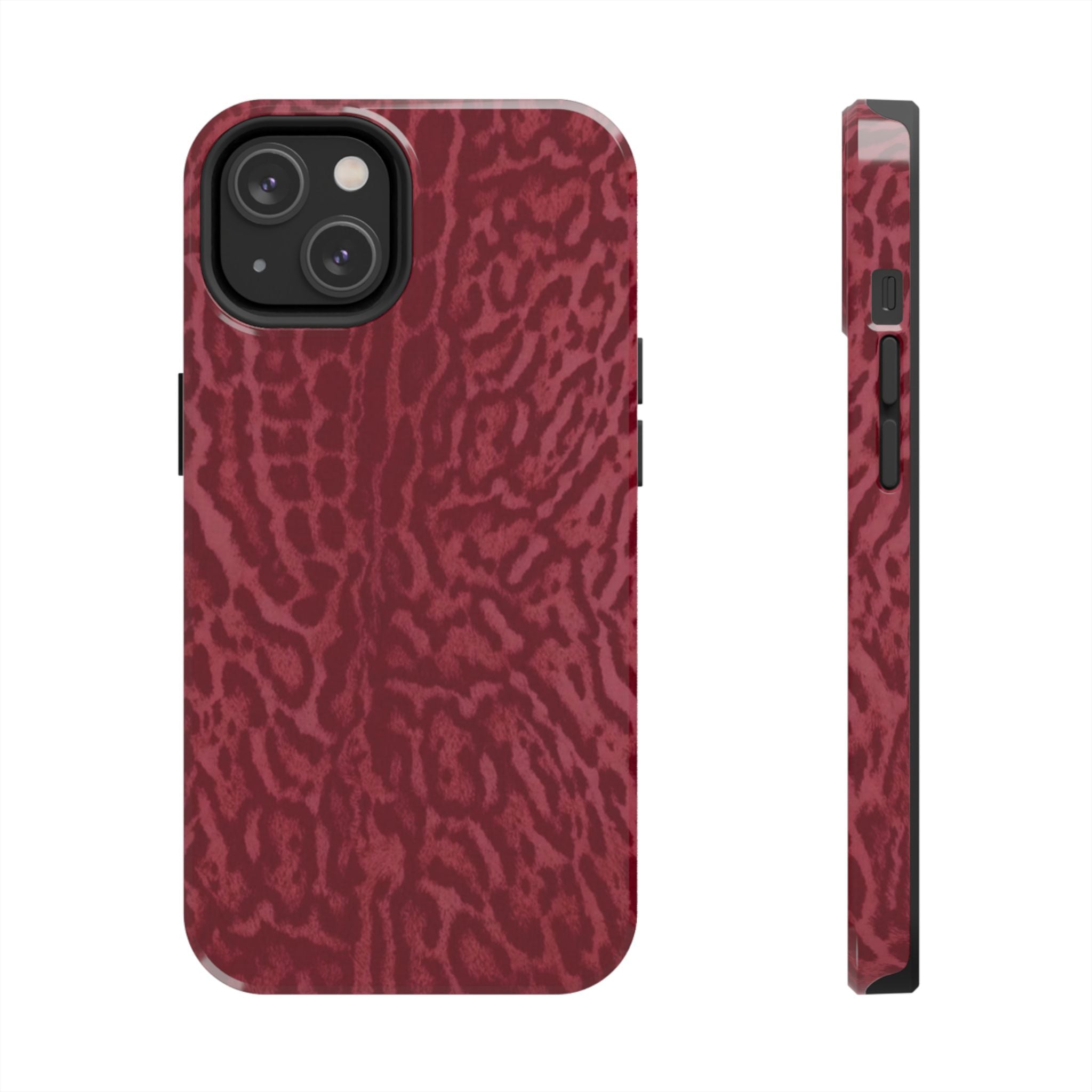 Burgundy Jaguar iPhone Case