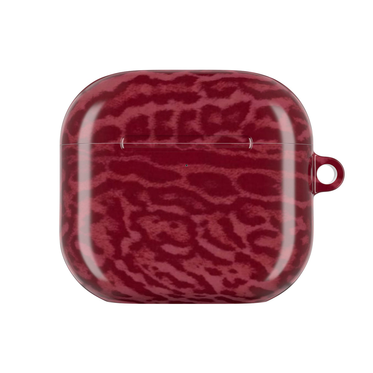 Burgundy Jaguar AirPod Case