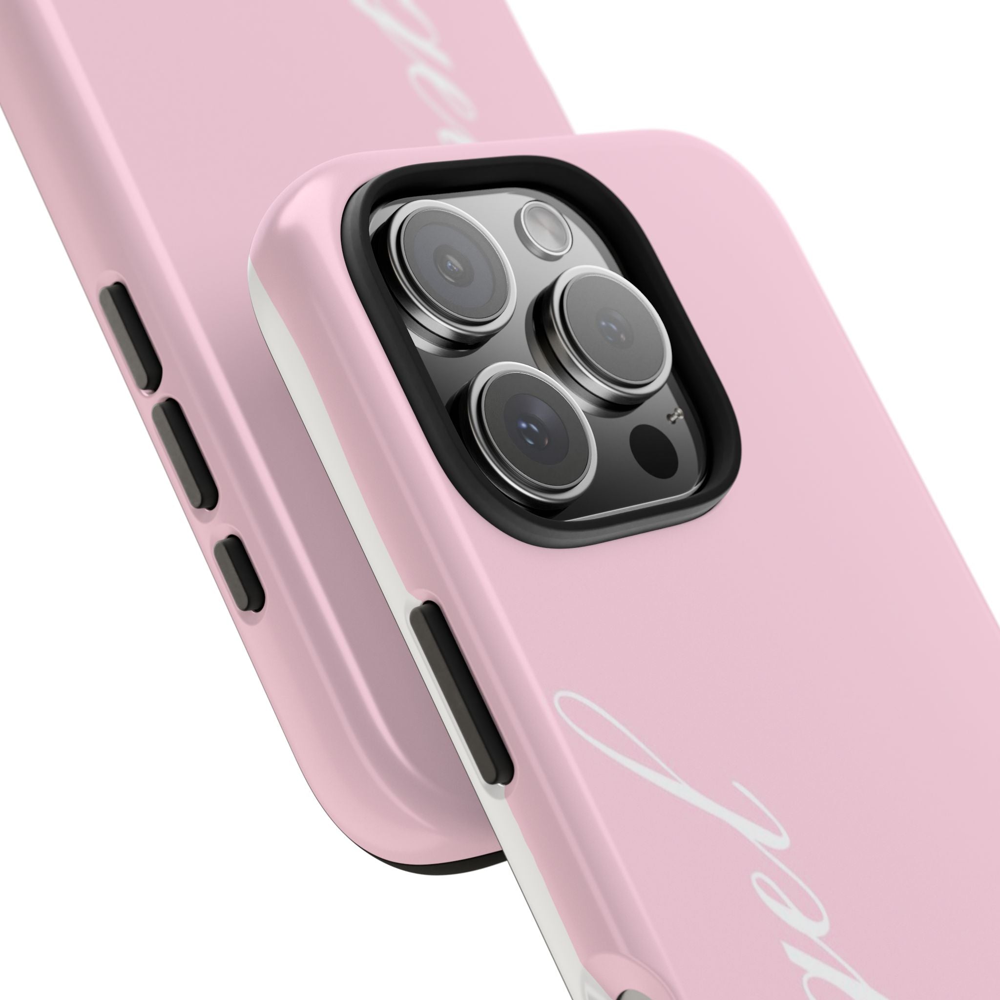 Pink Name iPhone Case- Customizable