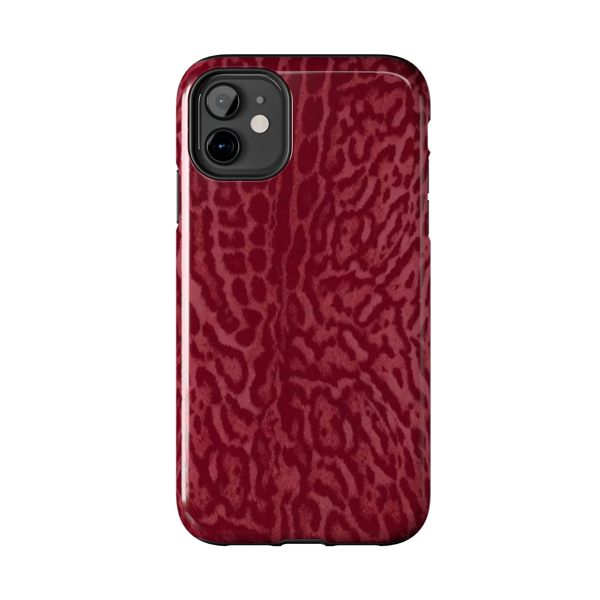 Burgundy Jaguar iPhone Case
