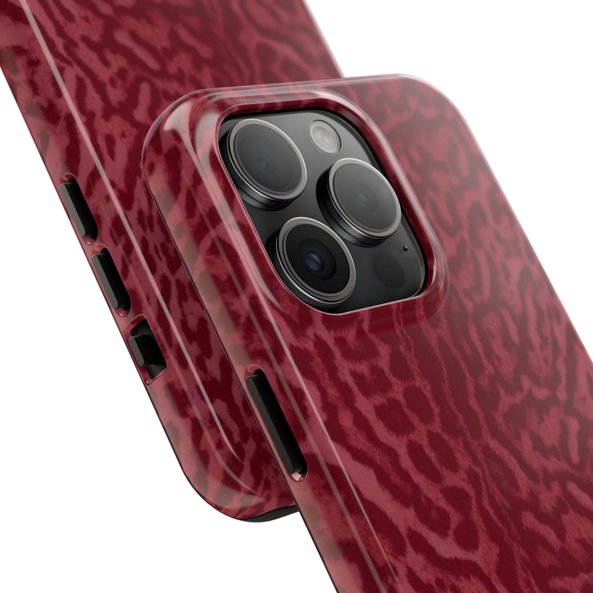 Burgundy Jaguar iPhone Case