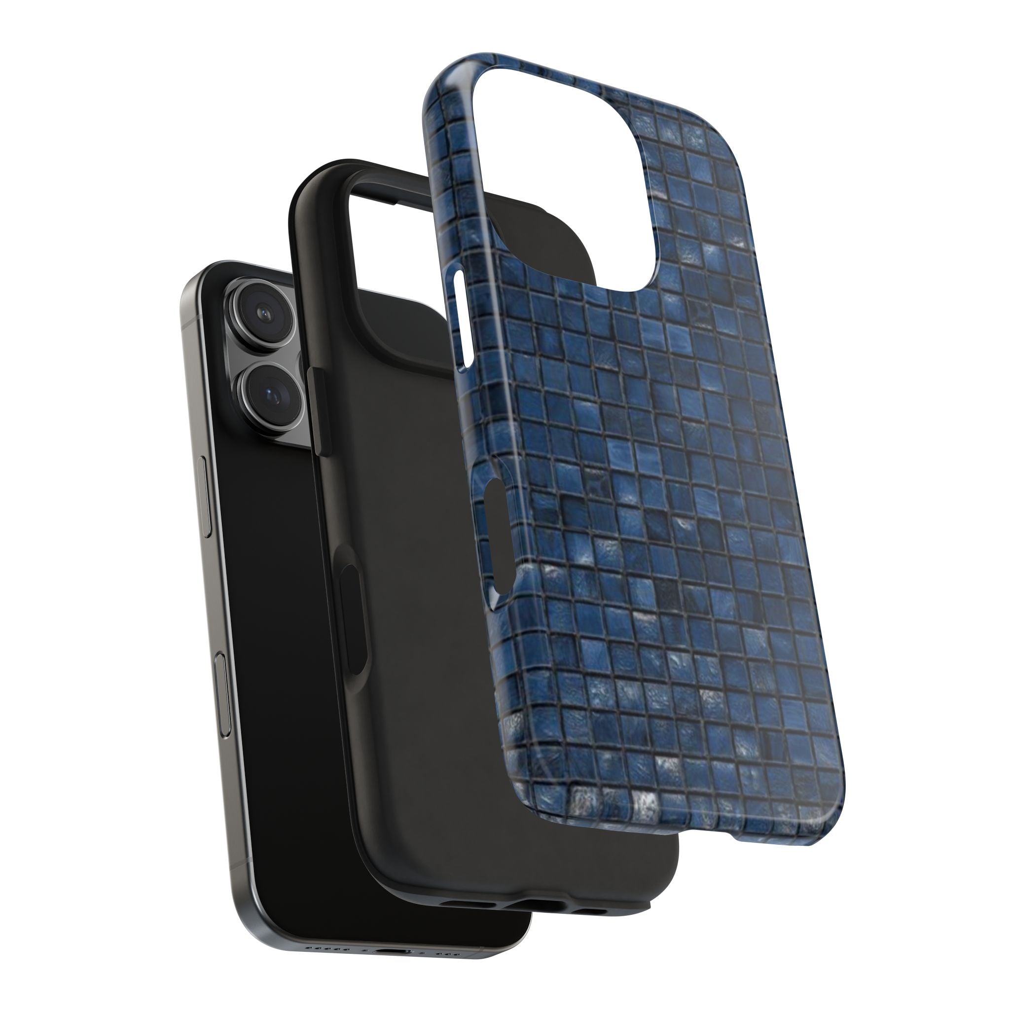 Deep Blue Glass iPhone Case