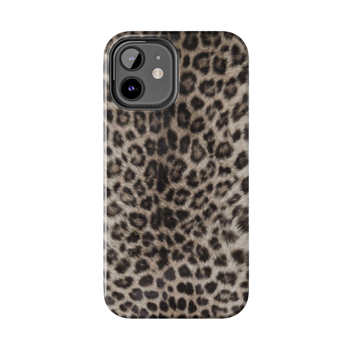 Suede Leopard iPhone Case