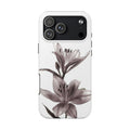White Waterlily iPhone Case