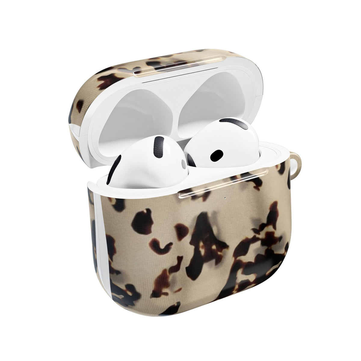 Tortoise & Cream AirPod Case
