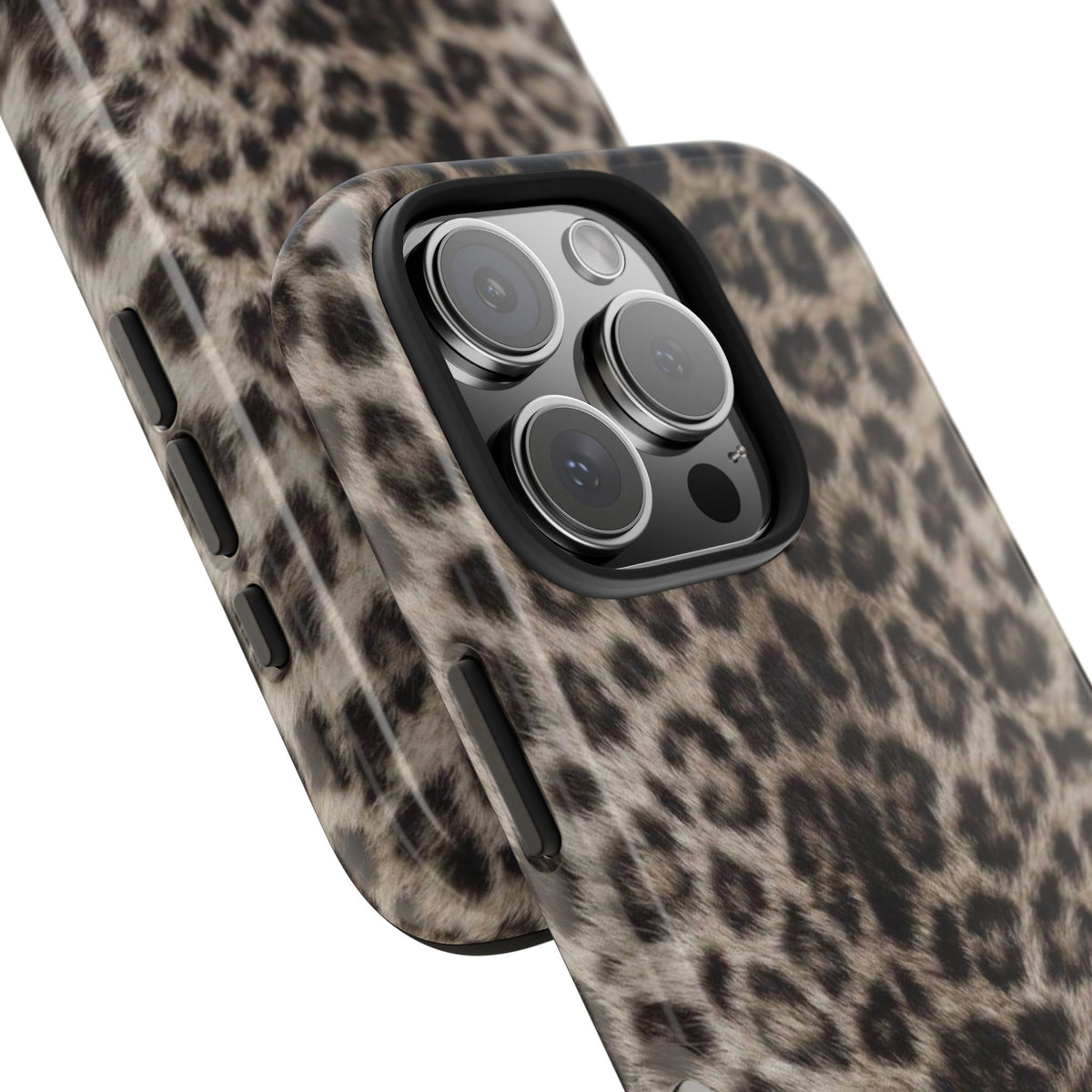Suede Leopard iPhone Case