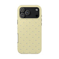 Buttery Polka Dots iPhone Case