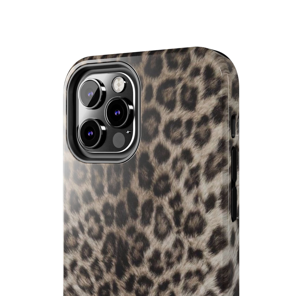 Suede Leopard iPhone Case
