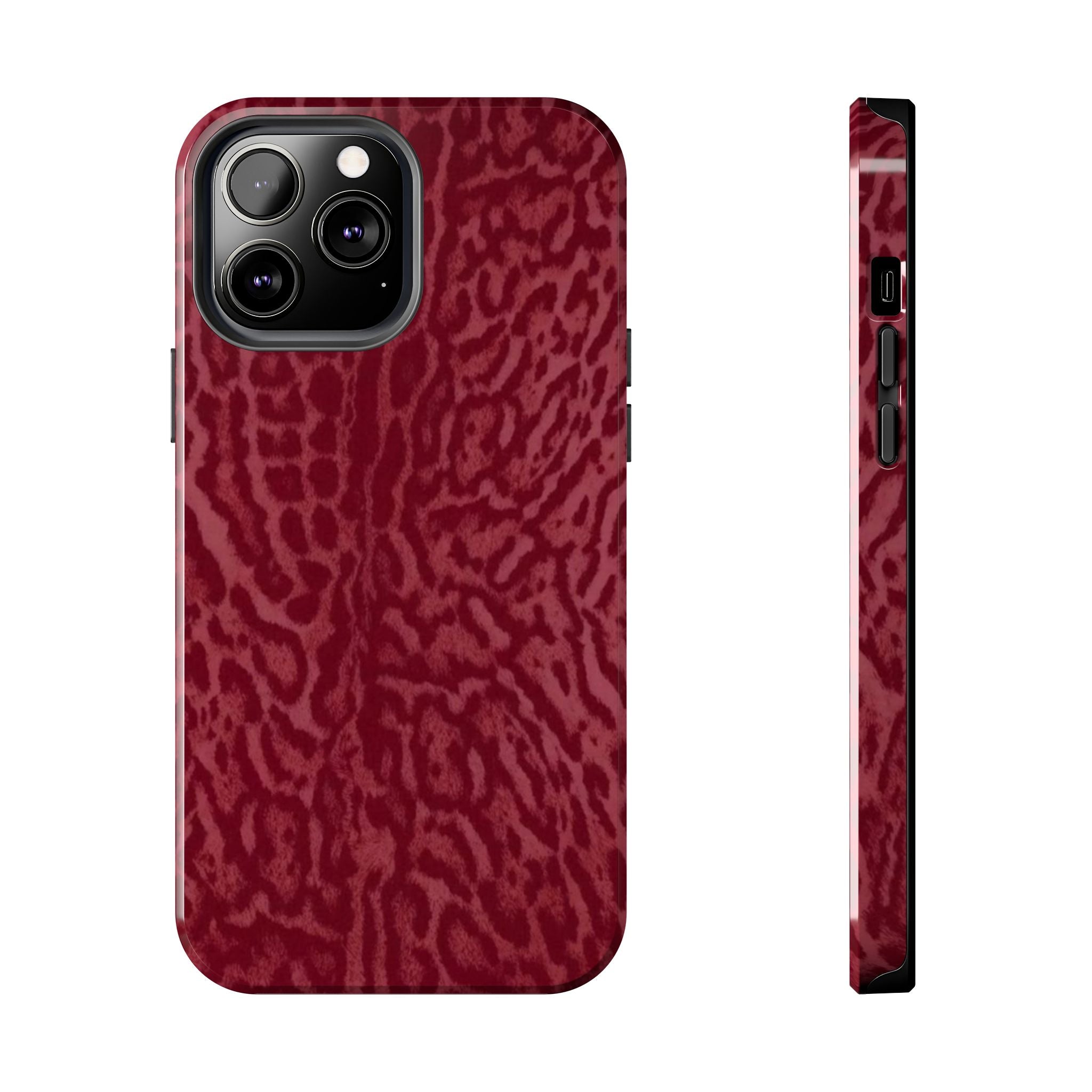 Burgundy Jaguar iPhone Case