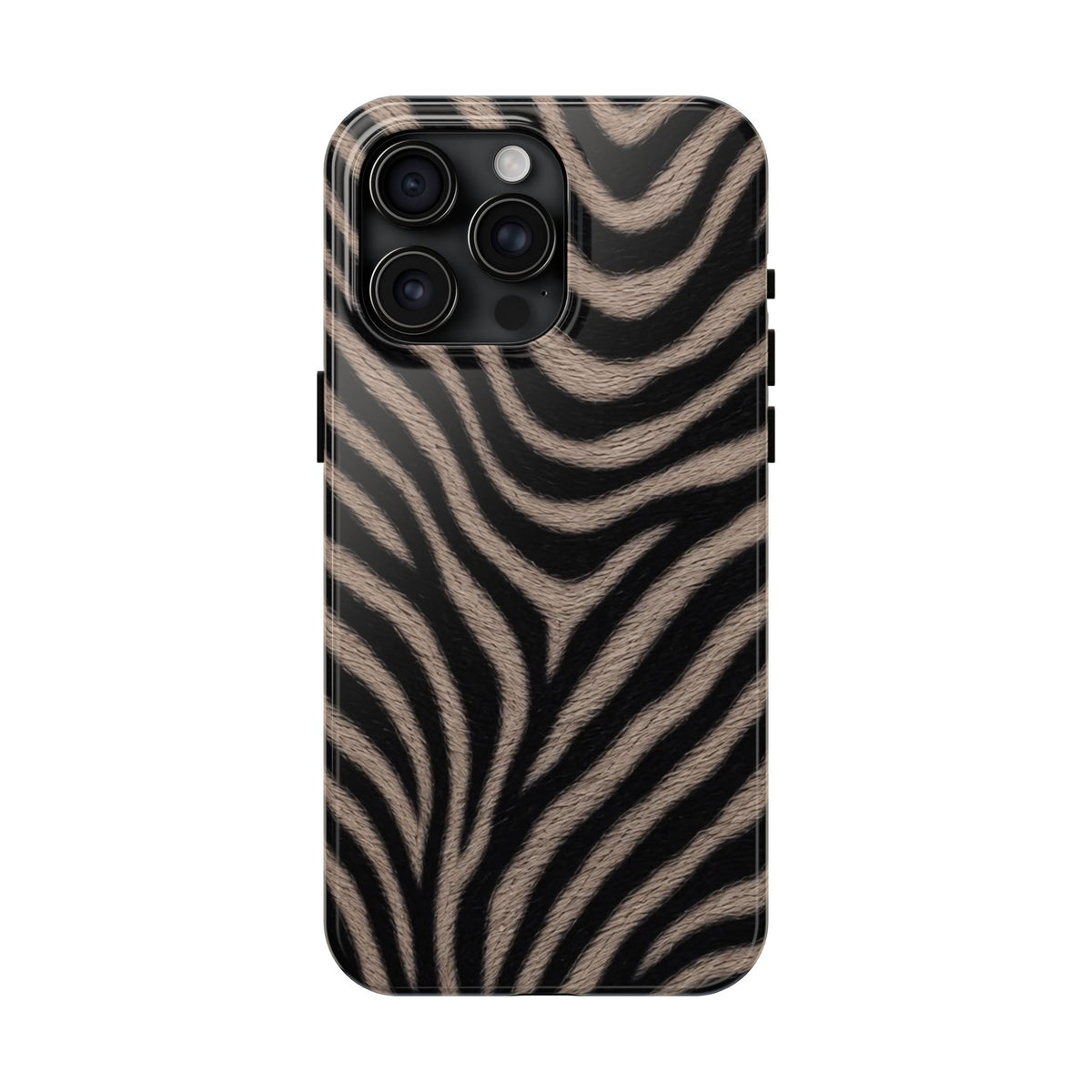 Tan Zebra iPhone Case