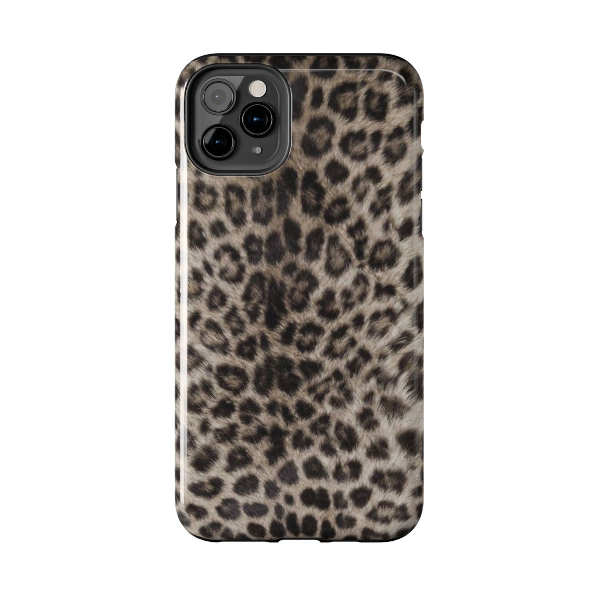 Suede Leopard iPhone Case