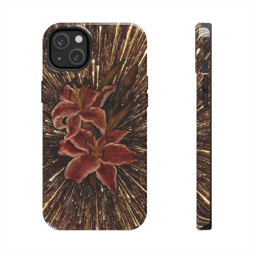 Sparkling Lily iPhone Case